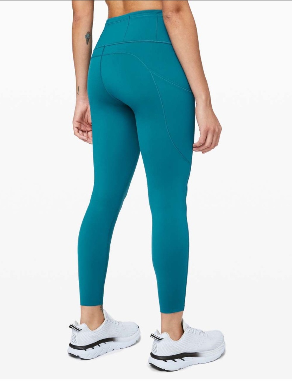 Lululemon Fast and Free Tight II 25" *Non Reflective Nulux Cyprus size 14